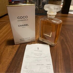 Coco Chanel perfume women 100ml 3.4 oz bottle